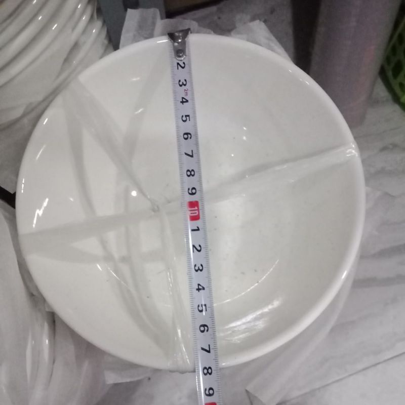 &lt;Video SP&gt; Tô Bầu Trắng Sứ 7inch (18*7.8cm) tô loại dày.