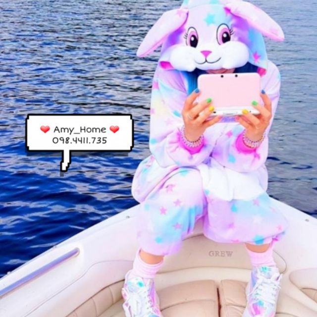 Bộ đồ thú Thỏ Galaxy Star