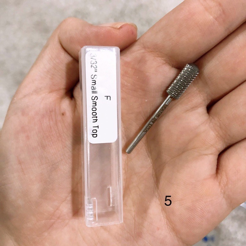 Đầu mài móng nail Đầu mài Mỹ mài móng nail Đầu mài Phá, mịn, khóe tròn Cuticle,Trọn bộ