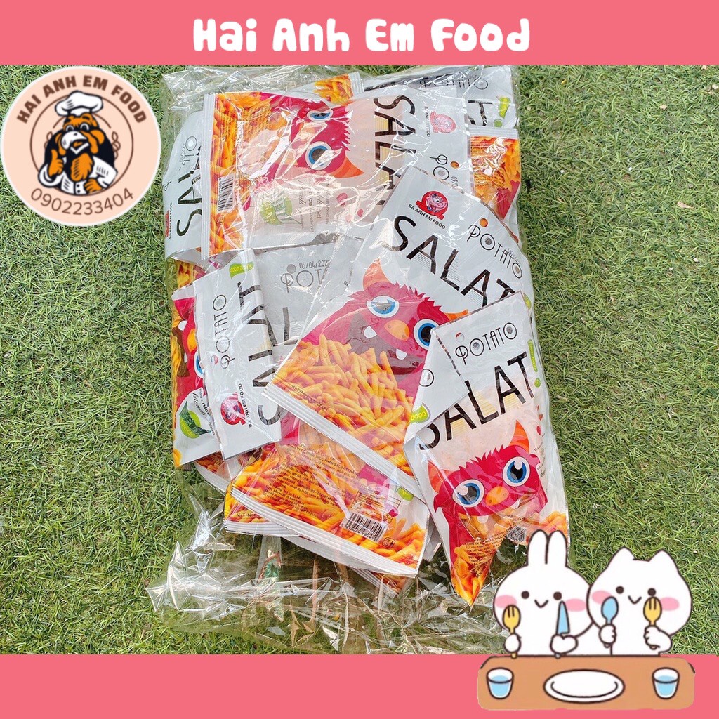 Bịch potato salat giòn ngon 30 gói