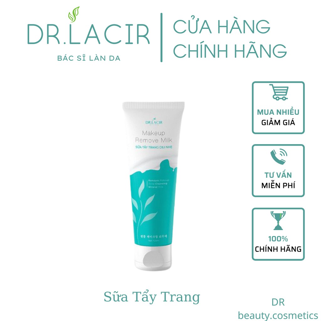 Sữa Tẩy Trang Dịu Nhẹ Làm Sạch Thu Nhỏ Lỗ Chân Lông Lamer Care Dr.Lacir | BigBuy360 - bigbuy360.vn