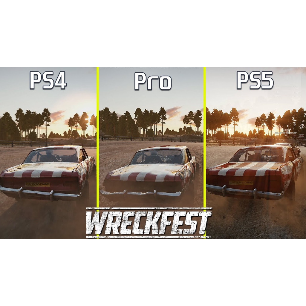 Đĩa game đua xe thể thao Wreckfest dành cho PS5