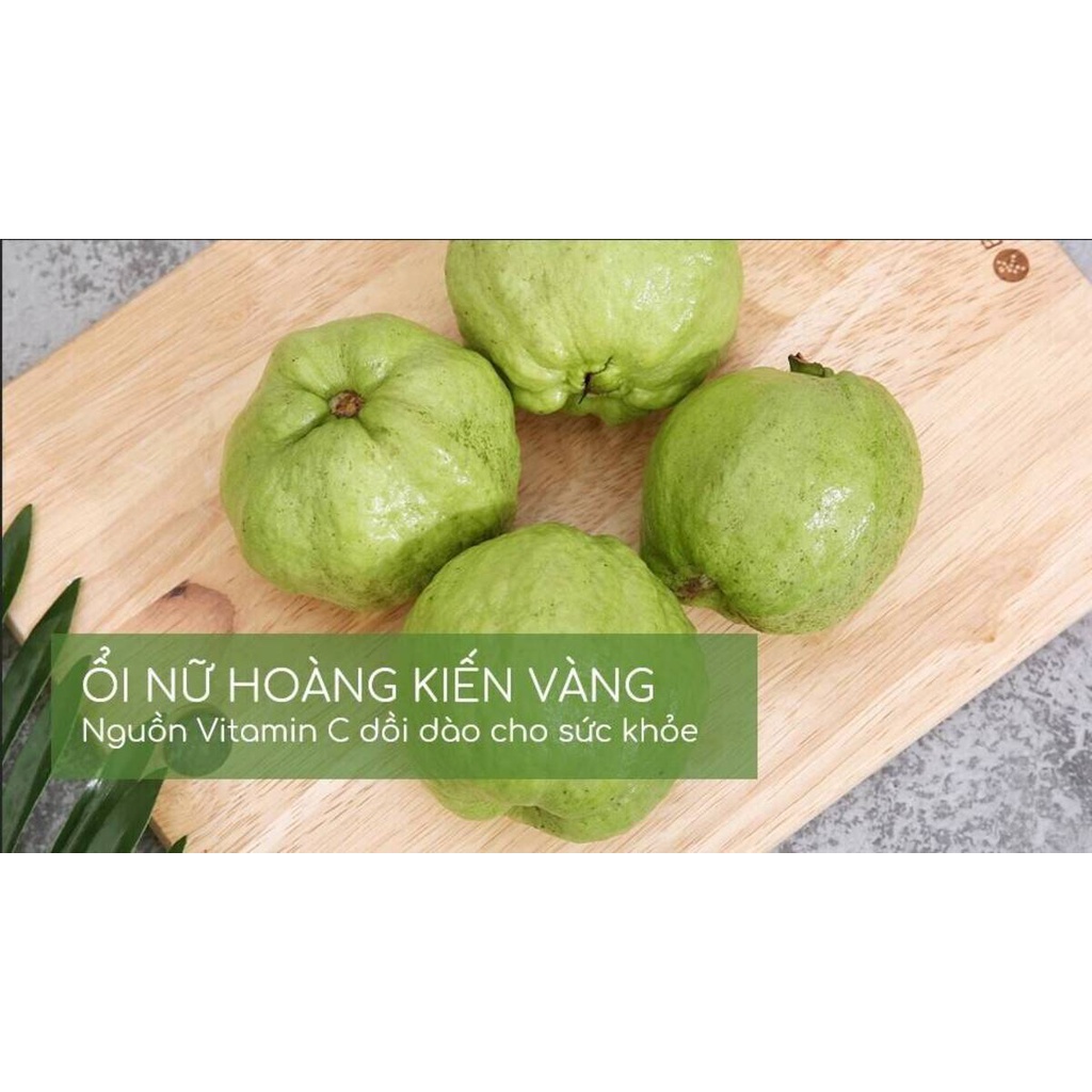 Ổi Nữ Hoàng Giòn Ngọt, Giàu VitaminC - 1Kg - FoodMap Fruits [TẶNG GÓI MUỐI ỚT HANABERO 7Gr]
