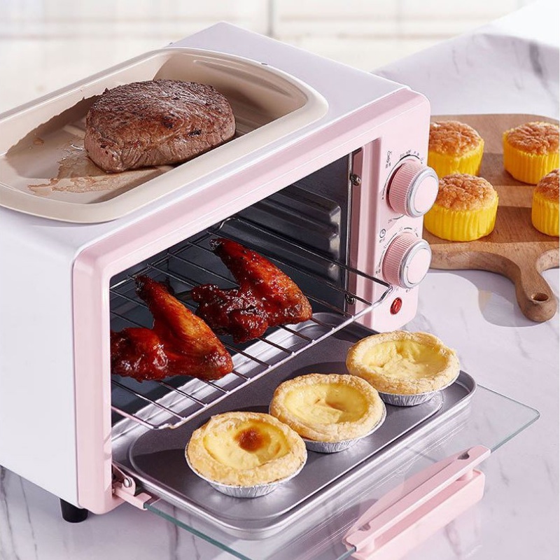 Lò Nướng Bánh Mỳ Saylay 12L, Bếp Nướng Đa Năng 3 Trong 1 Siêu Tiện Dụng