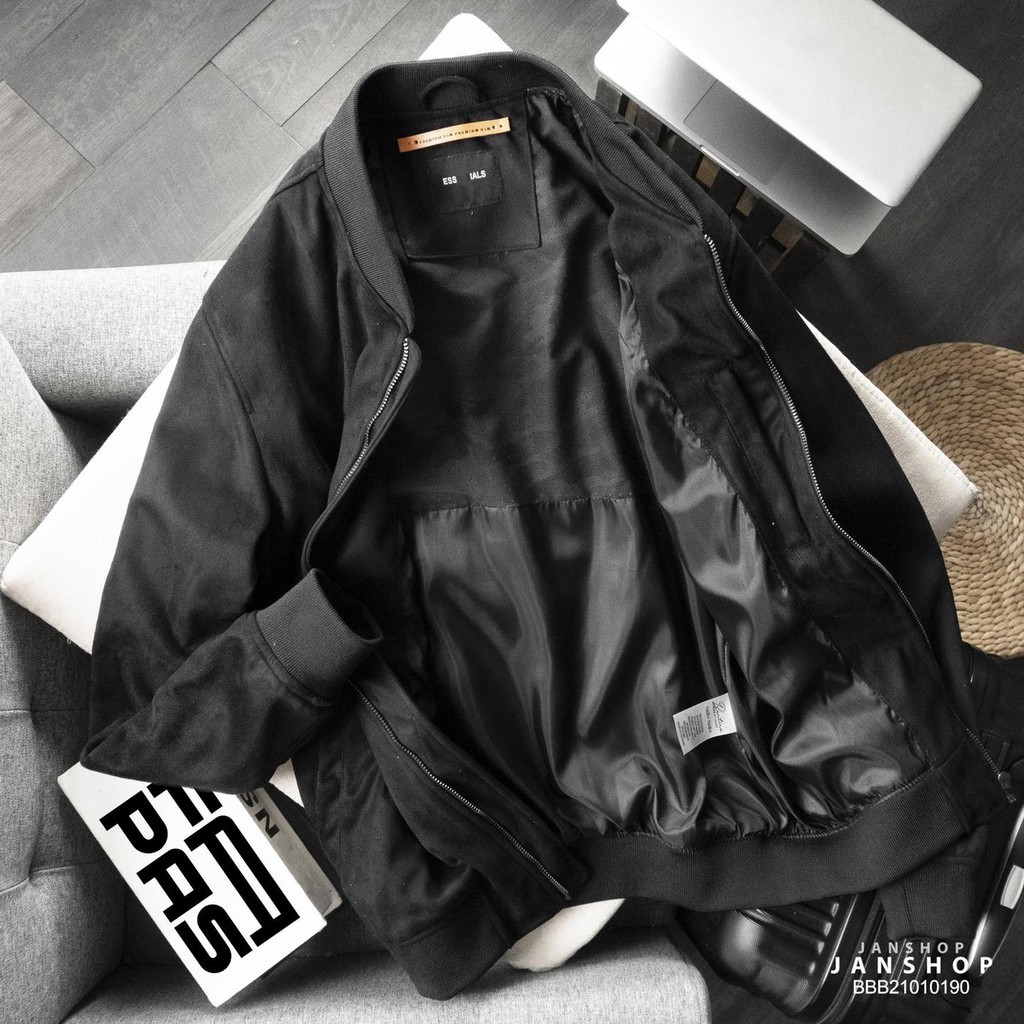 ÁO BOMBER BEN DA LỘN JANSHOP