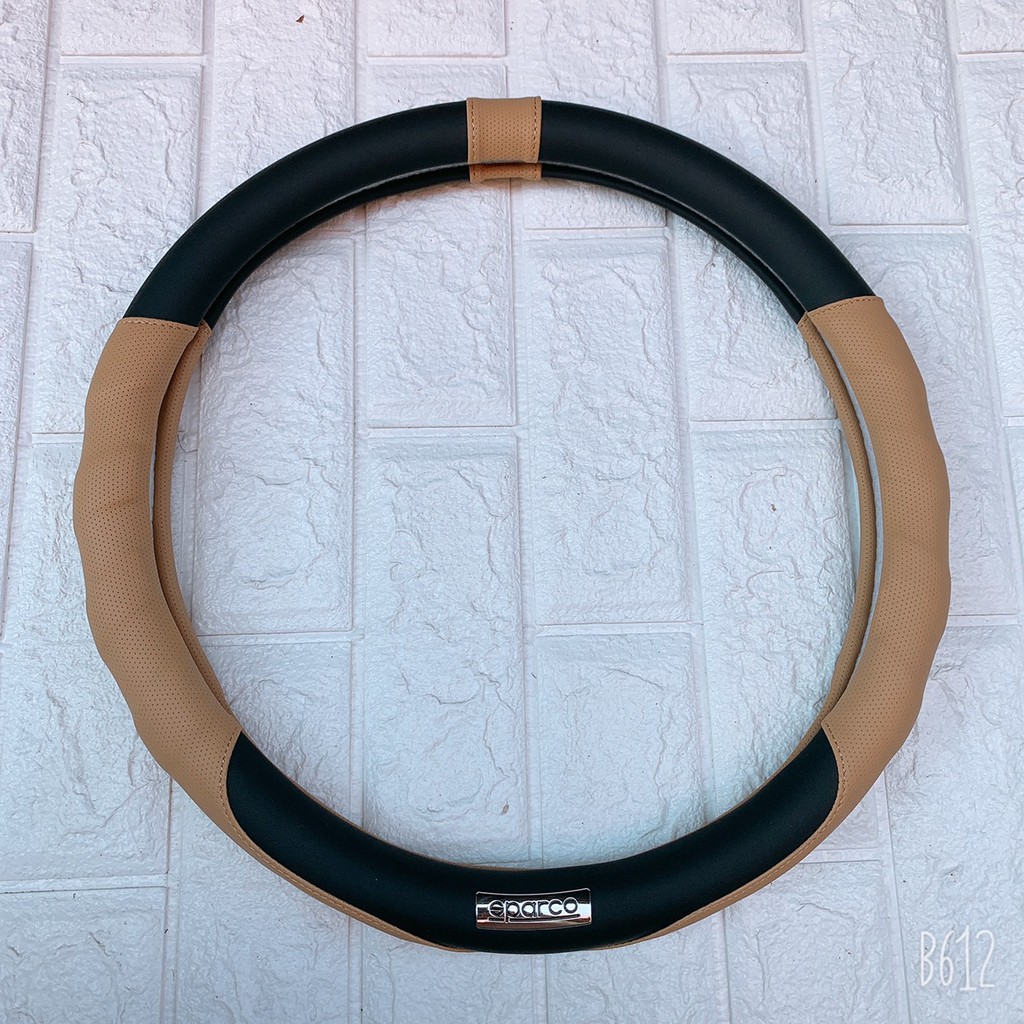 Bọc vô lăng Sparco tem kim loại cao cấp dành cho các dòng xe TOYOTA HYUNDAI KIA HONDA MAZDA FORD MITSUBISHI CHERVOLET