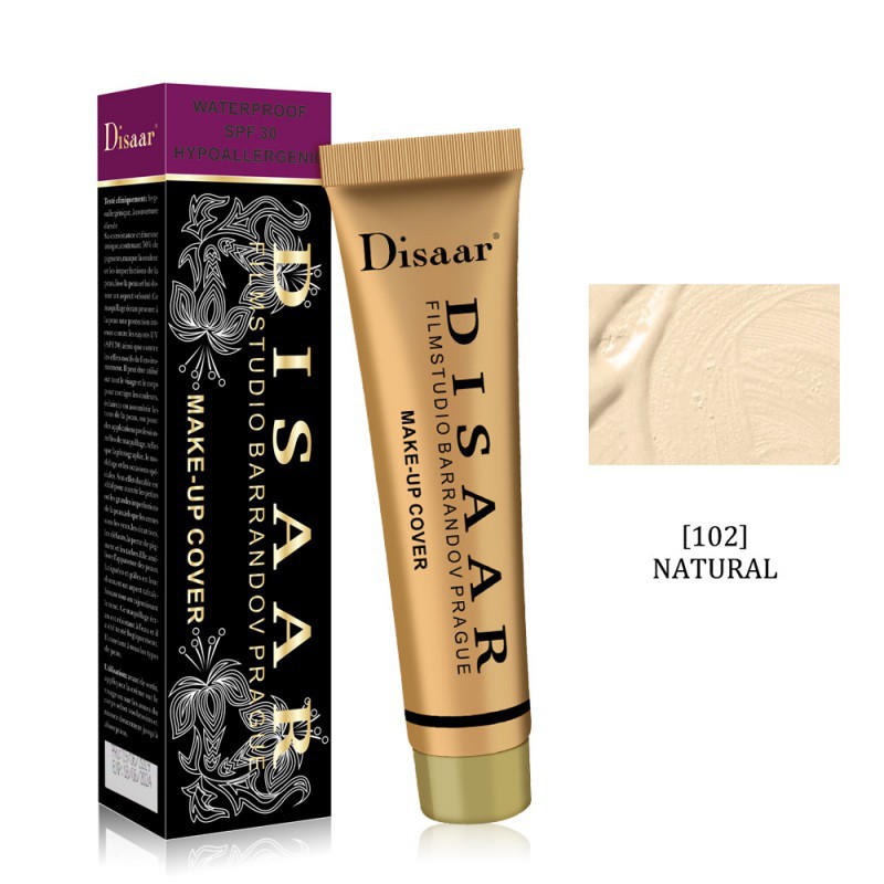 [Hàng mới về] Kem nền che khuyết điểm dạng lỏng dưỡng ẩm màu vàng thời trang | BigBuy360 - bigbuy360.vn