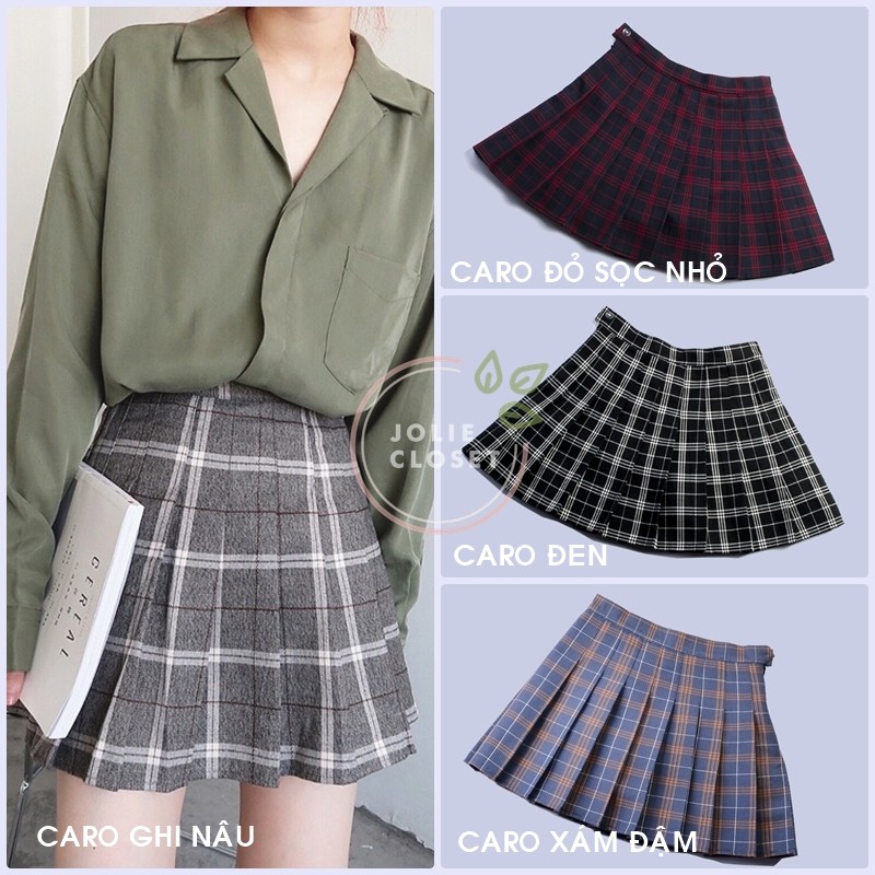 [Mã WASKT304 giảm 15% tối đa 30K đơn 99K] Chân Váy Tennis caro Hàng Nhập Cao Cấp ( 7 màu có clip, ảnh thật, có size lớn) | BigBuy360 - bigbuy360.vn
