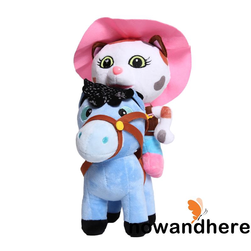 HWR-Sheriff Callie´s Wild West 2pcs Callie + Horse Kids Baby Gift Plush Soft