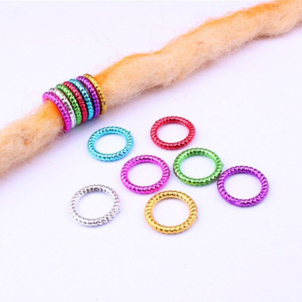 (Hàng Mới Về) Bộ 50 Kẹp Tóc Bện Nhiều Màu Sắc Xinh Xắn
