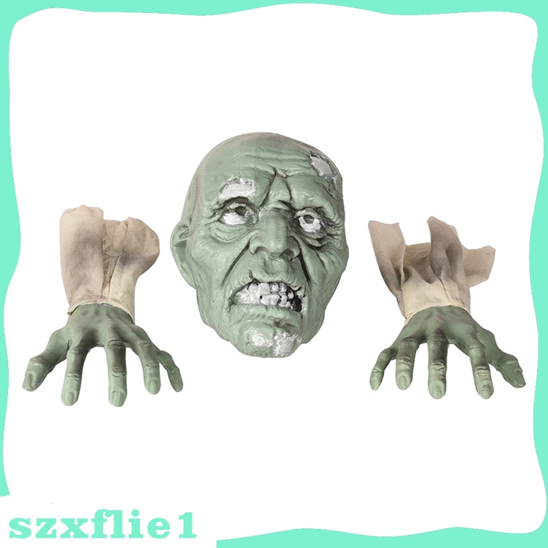 [🔥Hot Sale🔥] Horrible Lawn Zombie Decoration Garden Arms Ornament Realistic Spooky Statue