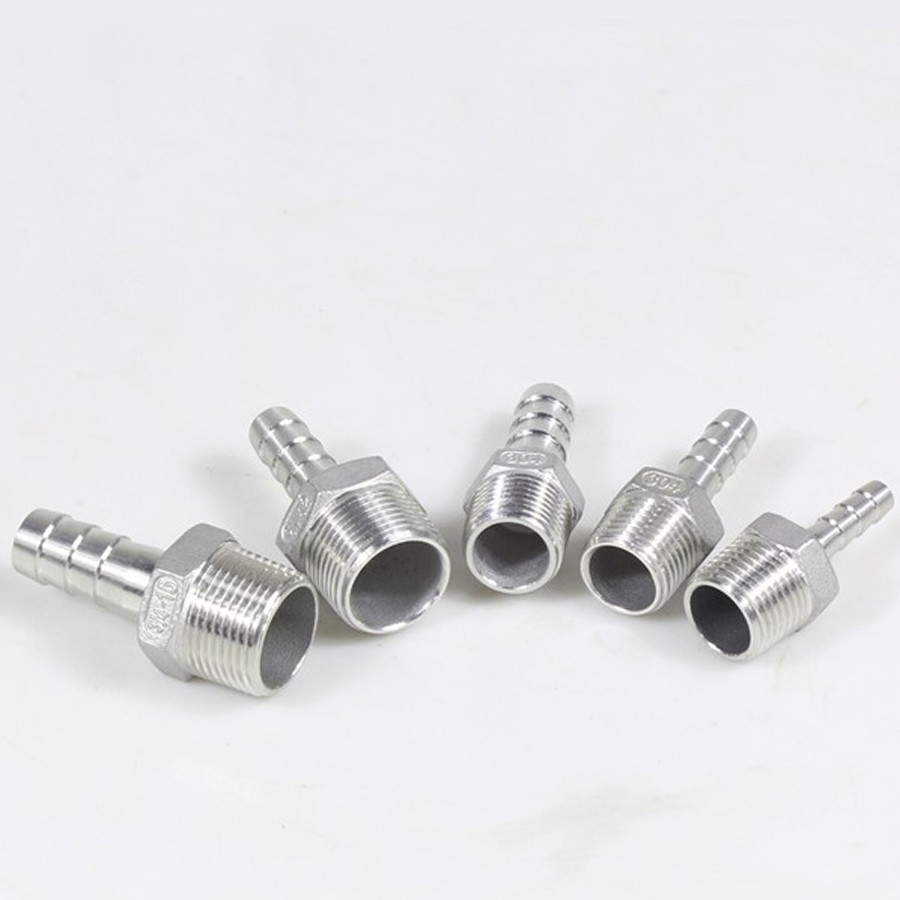 Nối Lục Giác - Đuôi Chuột Inox 304 1/2"