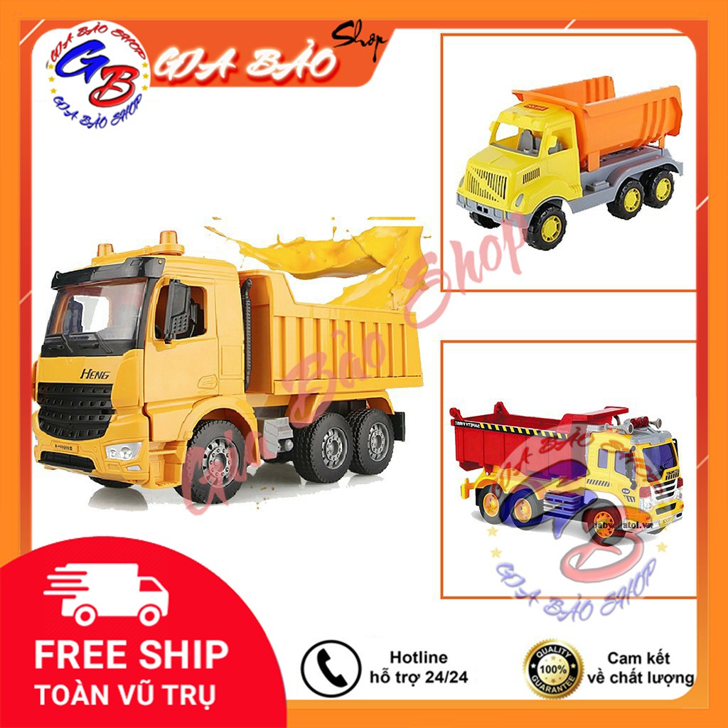 Đồ chơi xe ben chở hàng cho bé