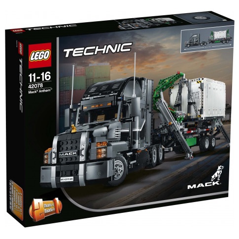 Đồ chơi cho bé đồ chơi trẻ em xếp hình lego robot mô hình lắp ráp mô hình lego technic 42078 xe tải cẩu container mack
