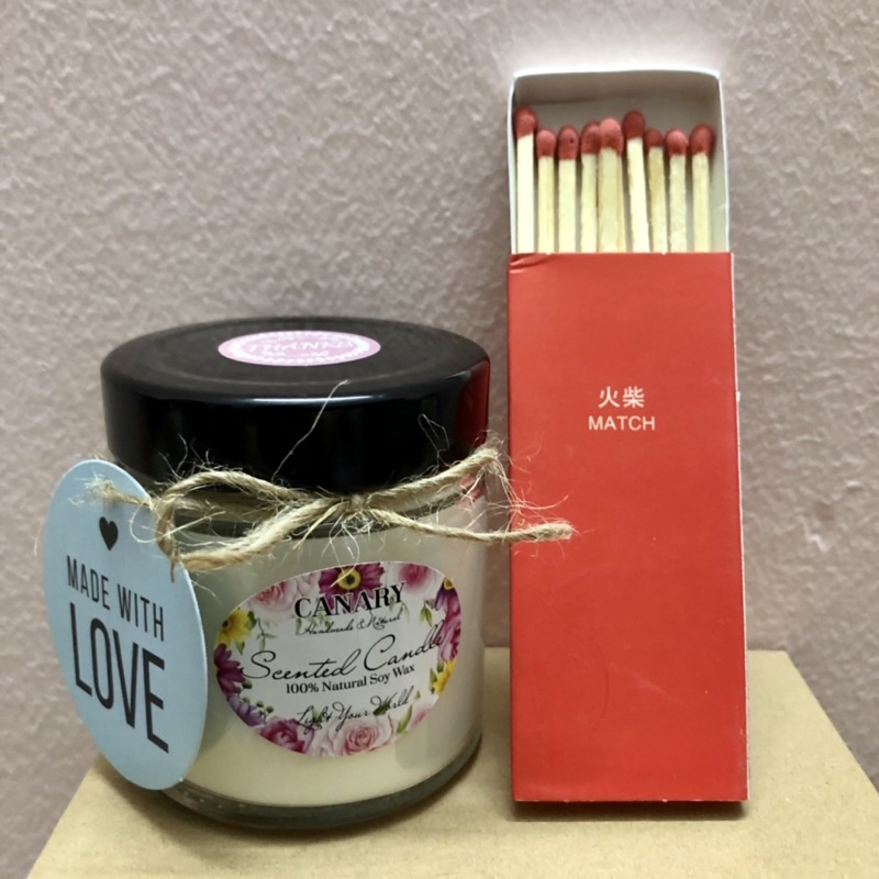 Hũ nến thơm tinh dầu 5 mùi hương