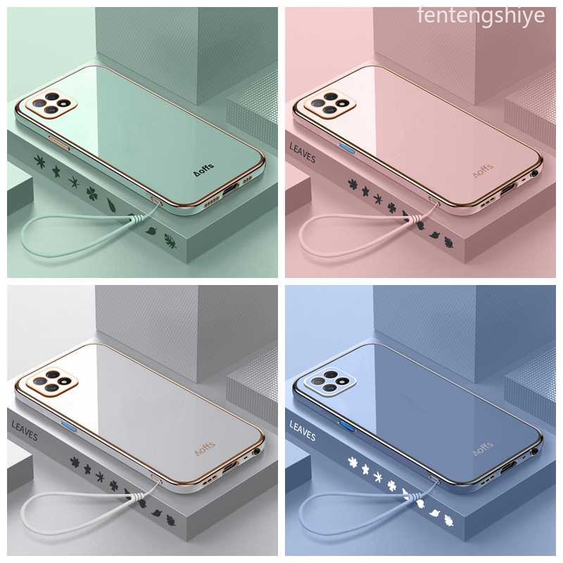 Ốp Điện Thoại Viền Thẳng Bảo Vệ Cho OPPO Reno6 5G OPPO Reno6 5G