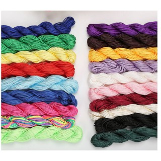 Bó 2-15m dây dù 1.5mm đan vong đủ màu