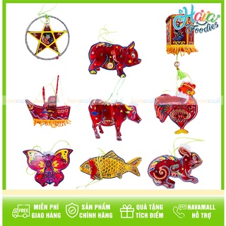 Lồng Đèn Trung Thu Giấy Kiếng Mini Mẫu Ngẫu Nhiên