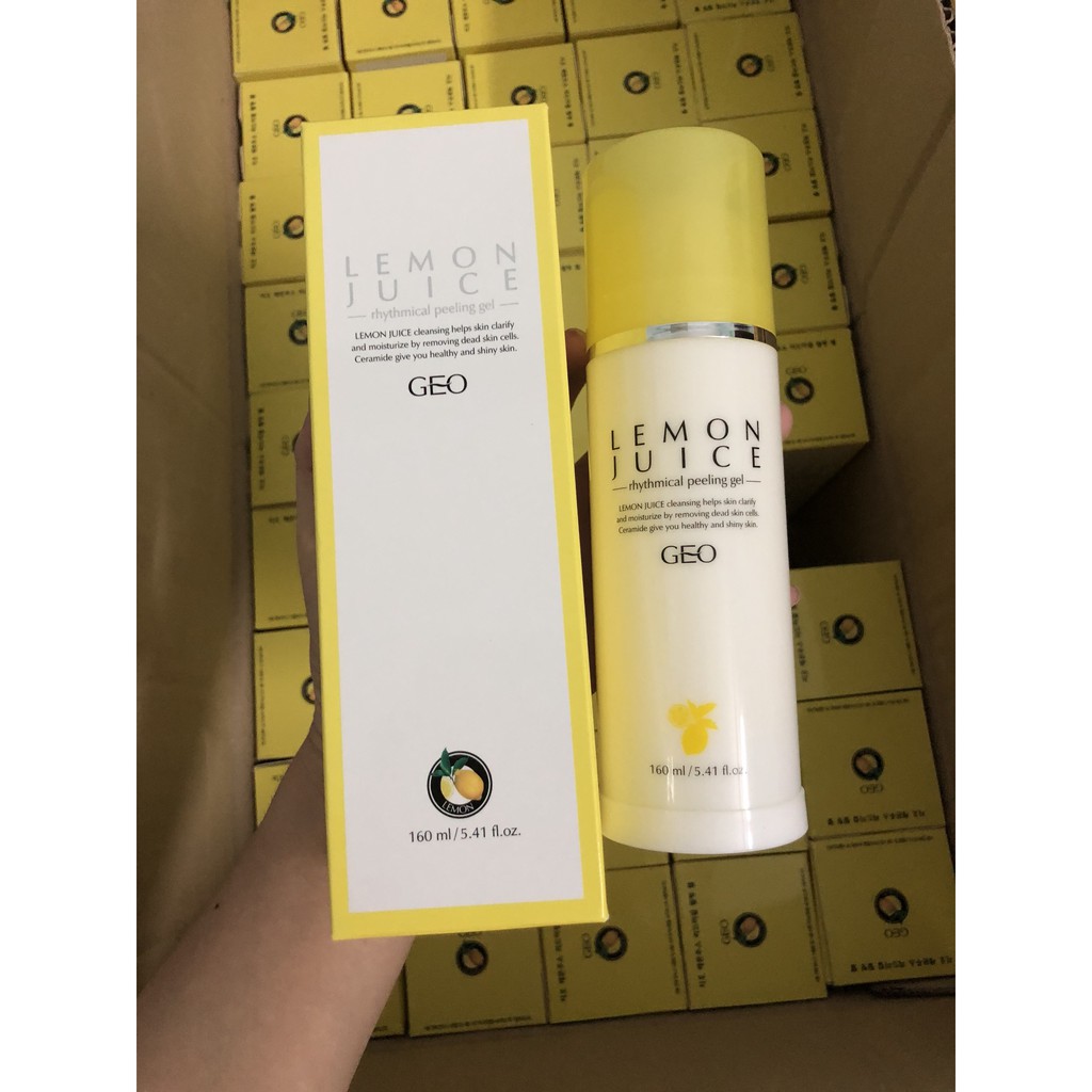 Tẩy da chết Geo Lemon Juice Rhythmical Peeling 160ml