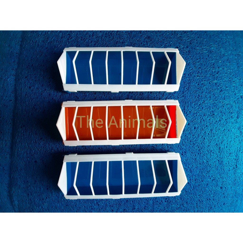 [Set 3 cái] Máng ăn chống bới cho gà, chim cút, chim cảnh