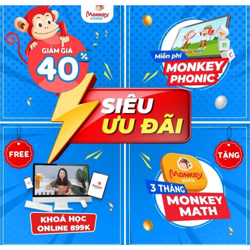 Monkey stories trọn đời