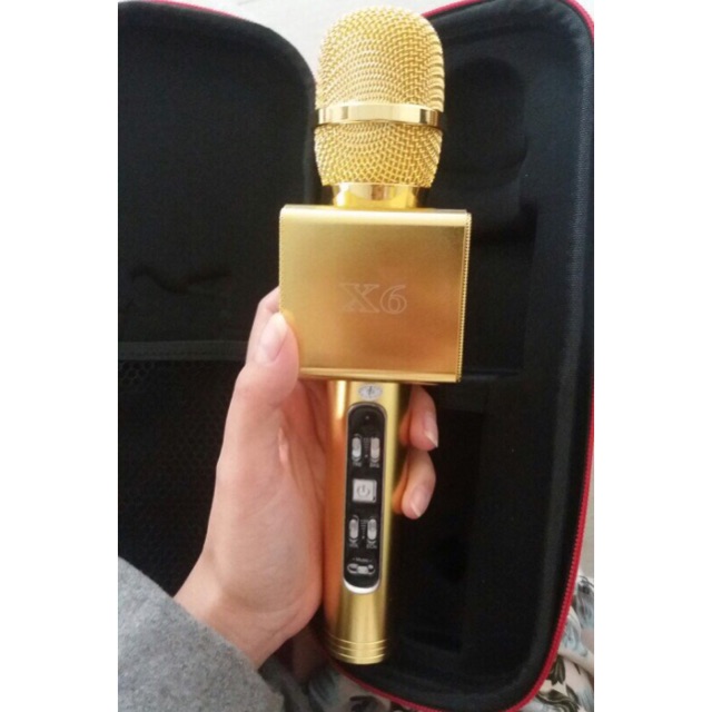 Mic X6 karaoke Bluetooth 