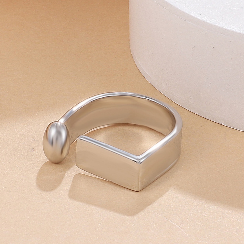 Nhẫn Unisex Hình Chữ U Trọng Lượng Nhẹ Sturdy