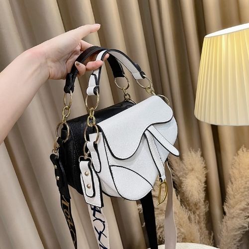 [ Free Ship] Túi Xách Nữ Đeo Chéo Yên Ngựa Dior Sang Chảnh, Form Chuẩn Cầm Tay Đeo Vai Tiện Lợi