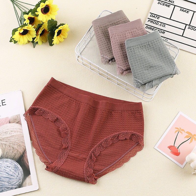 Quần lót, quần chip cotton mềm mại co giãn 4 chiều cao cấp - ren to | BigBuy360 - bigbuy360.vn