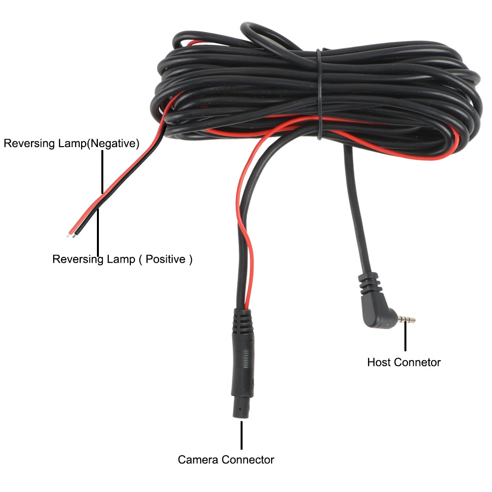 Camera quan sát phía sau chuyển động góc rộng có đèn LED ban đêm quay 140° giắc cắm 2.5mm tiện dụng cho xe hơi | BigBuy360 - bigbuy360.vn