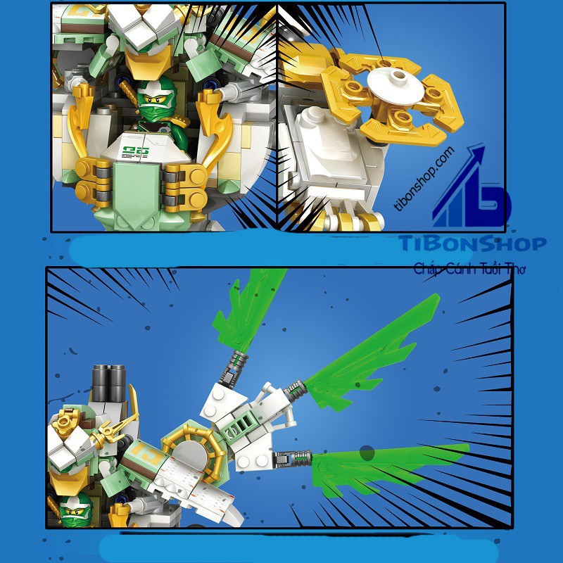 Lắp ráp Ninjago 2020-Rôbô Titan Mecha