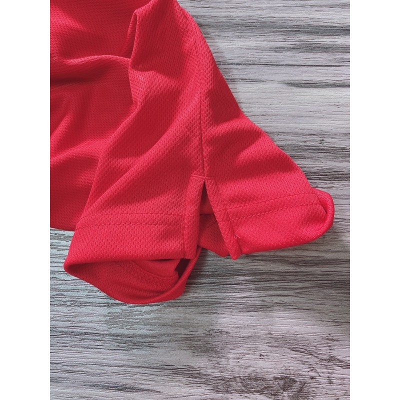 👘 [ HÀNG CÓ SẴN ] Áo cá sấu màu đỏ cao cấp | BigBuy360 - bigbuy360.vn