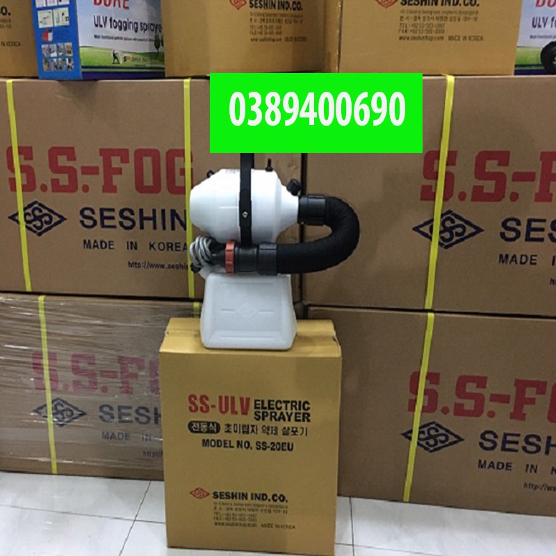 Máy phun muỗi khử và  khuẩn ULV SS20EU dung tịch 5 lít  Máy phun khử trùng sát khuẩn diệt côn trùng giá siêu rẻ