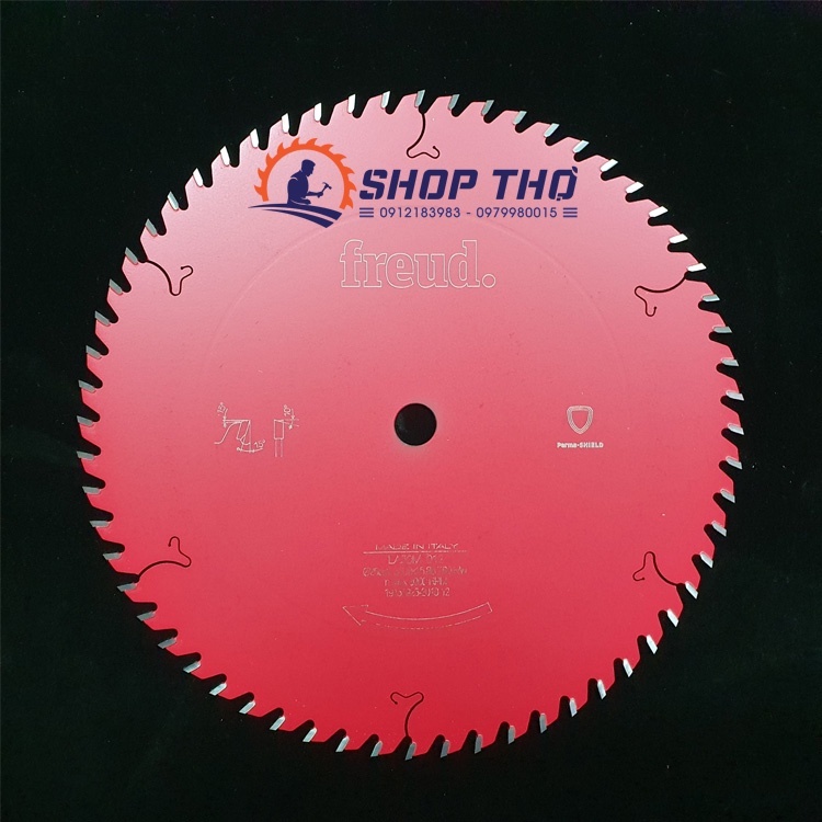 Lưỡi cưa Freud Pro đường kính 250mm cốt 16mm và 25.4mm