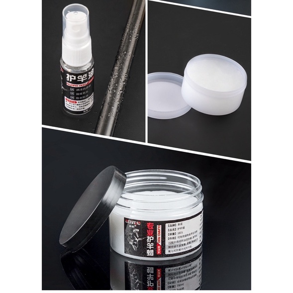 Sáp đánh bóng cần câu và làm sạch nhiều vật liệu khác