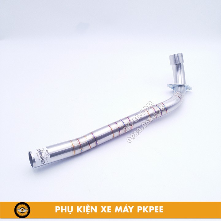 Cổ Pô Inox 304 Mối Hàn Titan Cực Đẹp Dream, Wave, Fu Neo, Future Led, Sirius, Exciter, Raider, Satria, Vario