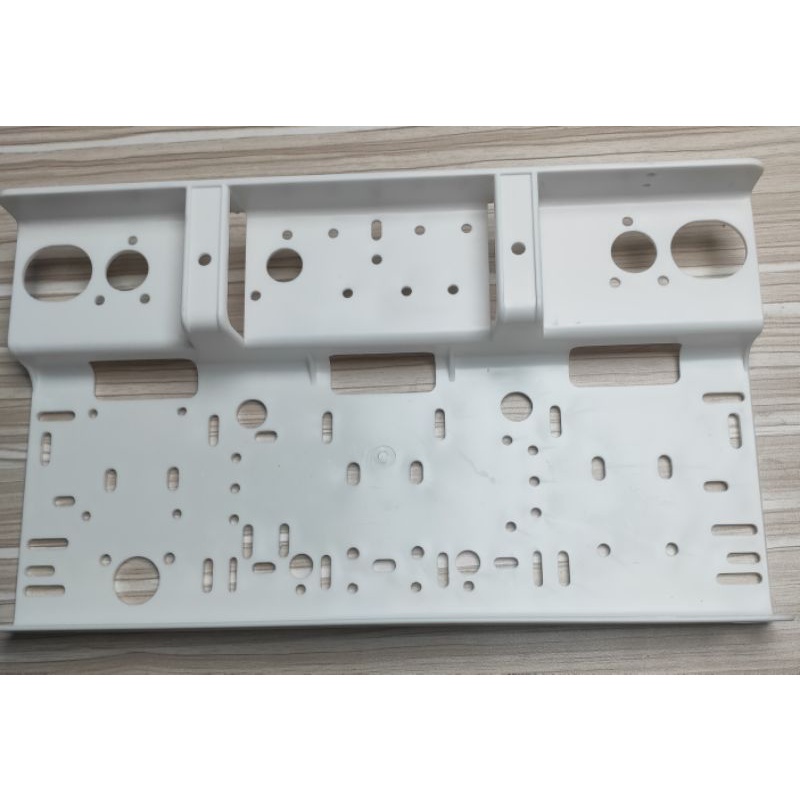 Giá treo cốc lọc , giá nhựa công tắc đèn báo lắp 3 cốc 10 inch cho máy lọc nước RO