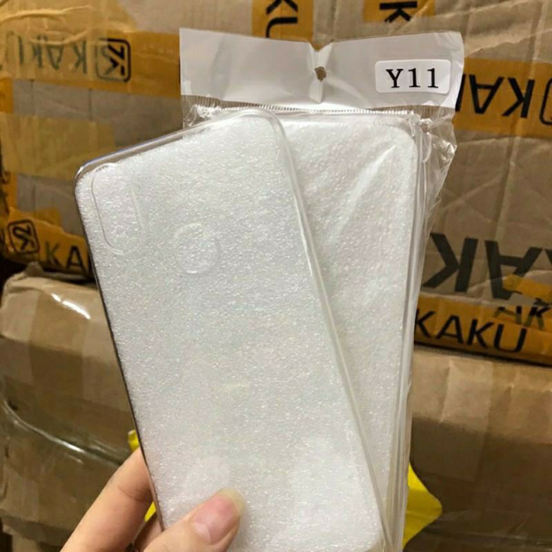 Ốp lưng dẻo VIVO Y11/ Y12/ Y15/ Y17/ Y19 Silicon trong suốt