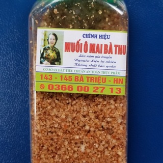 Muối ô mai Bà Thu - Hộp nhỡ 500gr