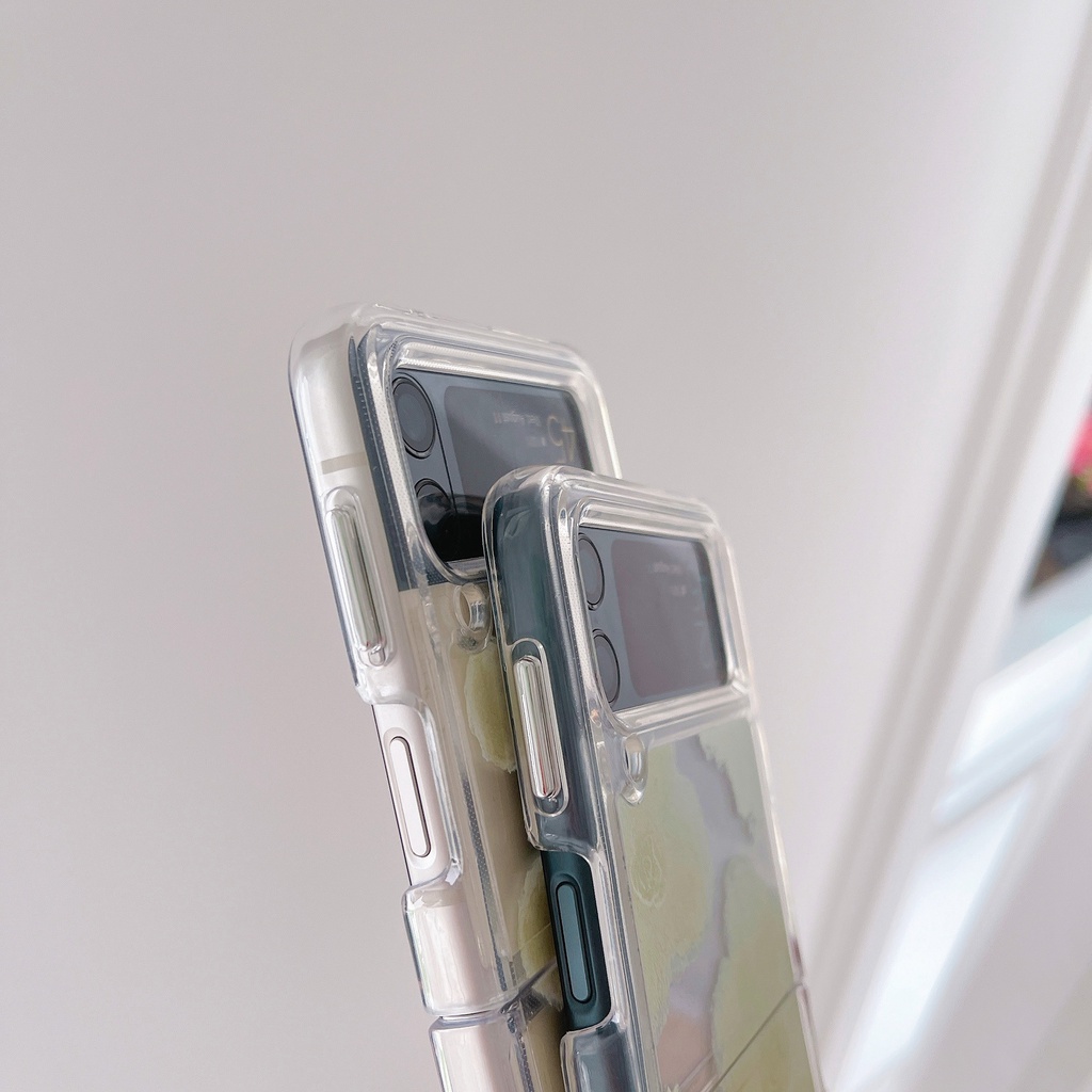 Ốp Điện Thoại Chống Sốc Nhiều Màu Sắc Cho Samsung Z Flip 3 5G zflip3