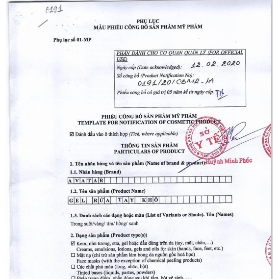 Nước rửa tay khô Avatar 75% cồn (40ml)- Diệt khuẩn tối đa - có chứng nhận Y tế từ PASTEUR | BigBuy360 - bigbuy360.vn