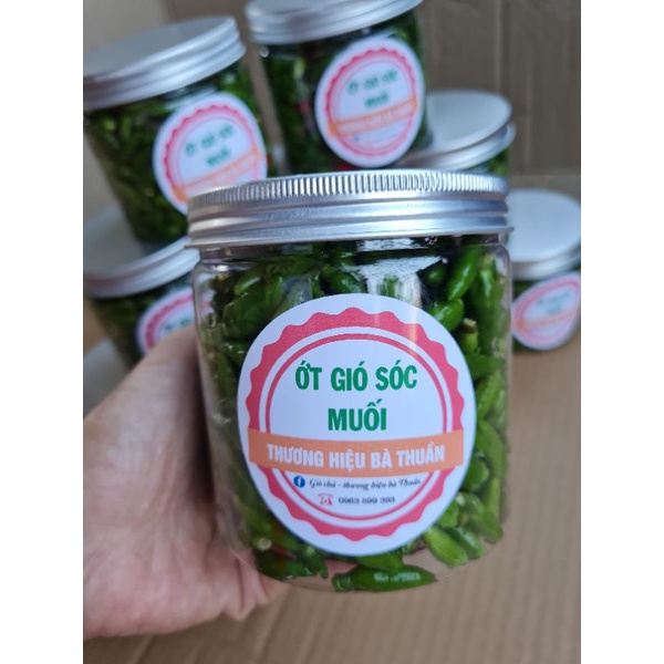 ớt gió xóc muối đặc sản Hà Giang hộp 250gr