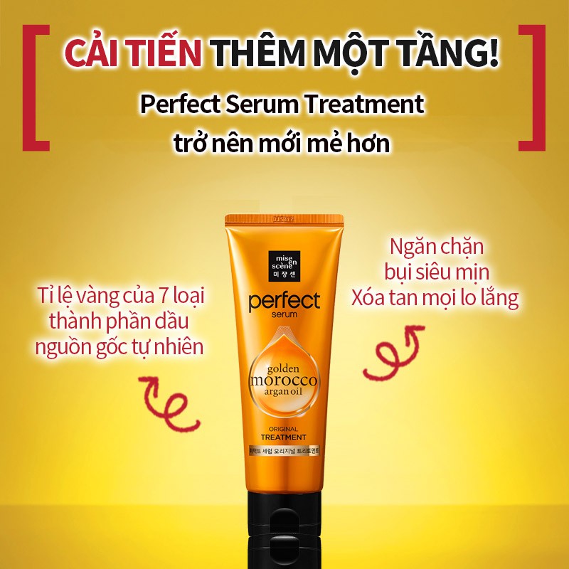 Dầu Xả Ủ Tóc Serum Mise En Scene Perfect Serum Treatment 180ml