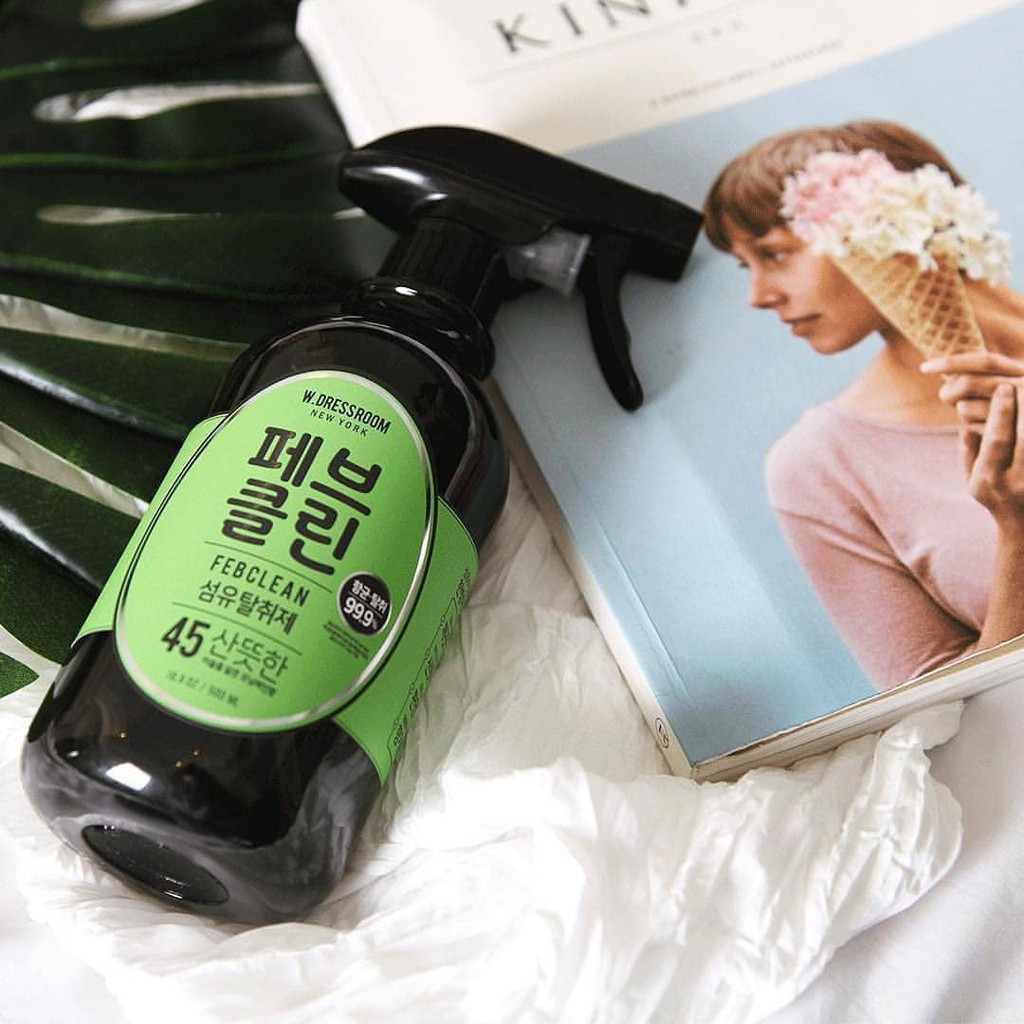 Nước hoa xịt thơm quần áo W.Dressroom Febclean  No.45 No.49 No.97 500ml