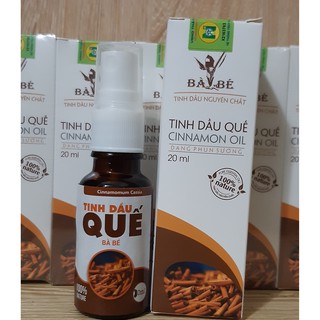 Tinh dầu Quế  Bà Bé- nguyên chất 100% ( lo 20ml)