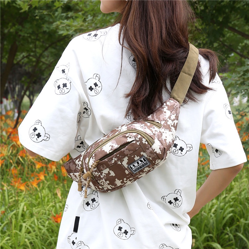 Túi đeo hông đựng điện thoại đa năng thời trang mới cho nam nữ