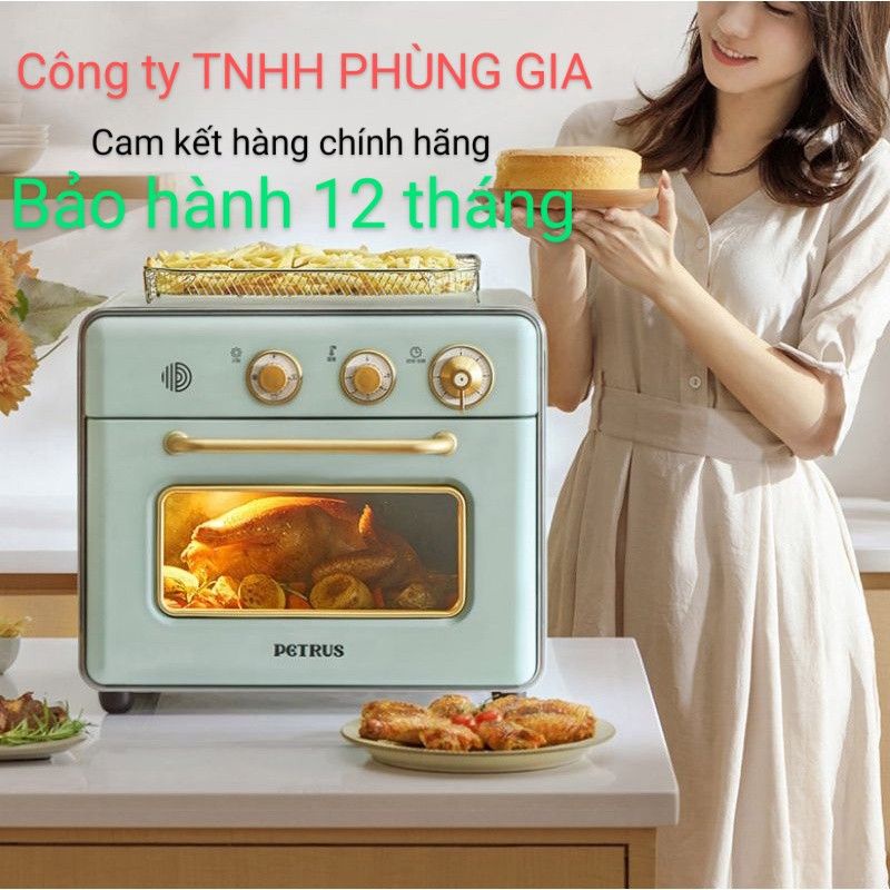 Lò nướng đa năng không dầu petrus PE7920,Nồi chiên không dầu PETRUS7920