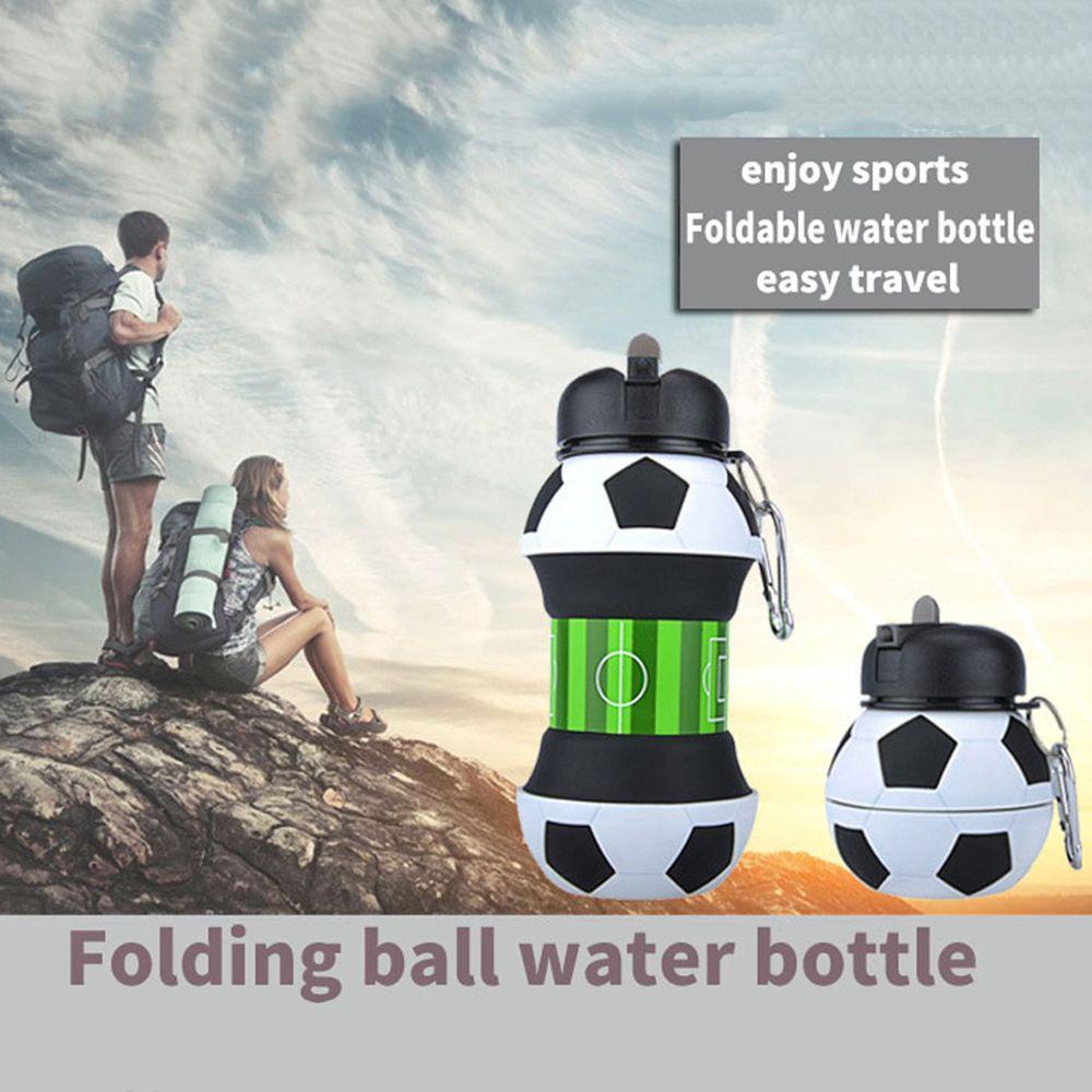 Bình Đựng Nước 550ml Đa Năng Chống Rơi Chống Rò Rỉ Có Thể Gấp Gọn Tiện Dụng