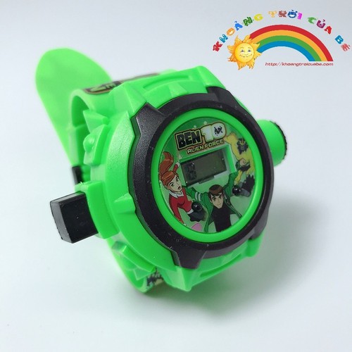 Đồng hồ Ben 10 chiếu hình 3D cho bé