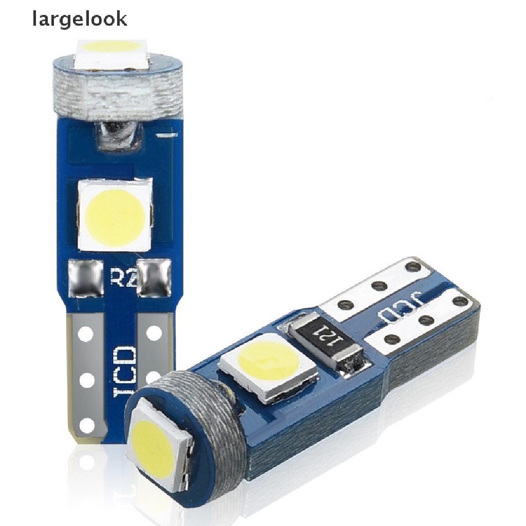 Set 10 Đèn Led T5 12V Cho Nội Thất Xe Hơi ♨Nóng Bỏng